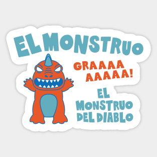 El Monstruo Sticker